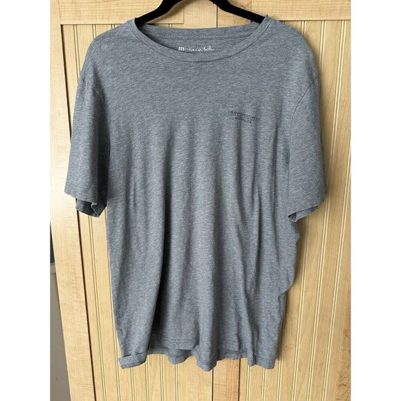 Travis Mathew “DONTCHA KNOW” MINNESOTA TEE T- Shirt Mens Size Large Gray - Picture 4 of 7